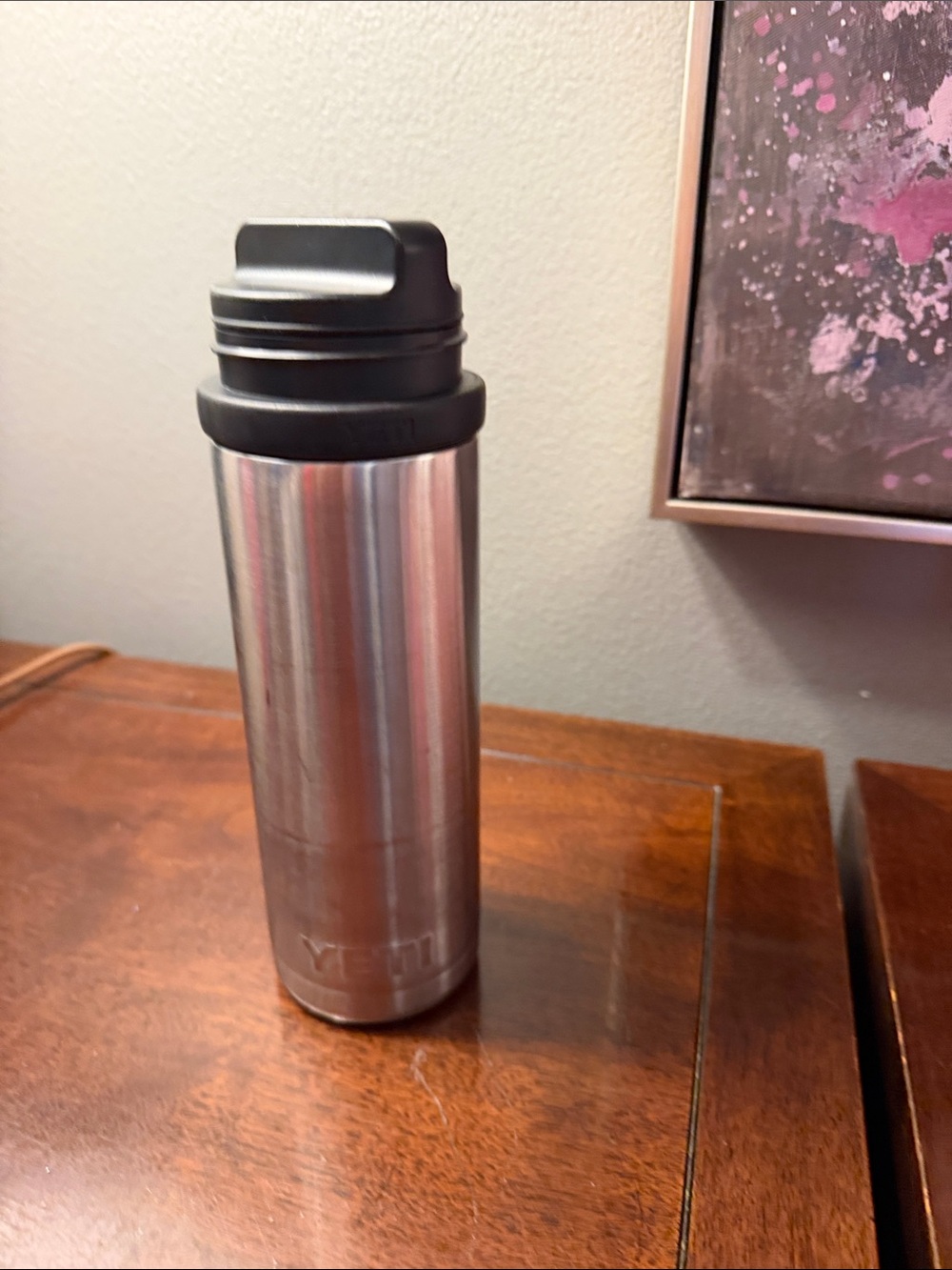 Travel Tumbler on Furniture